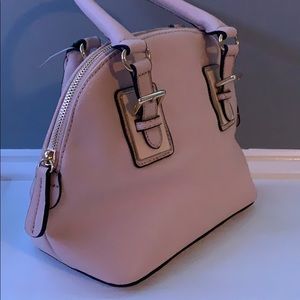 Pastel pink handbag